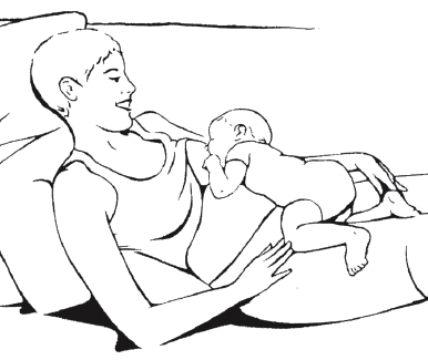 LLL laid back breastfeeding biological nuturing goals pic